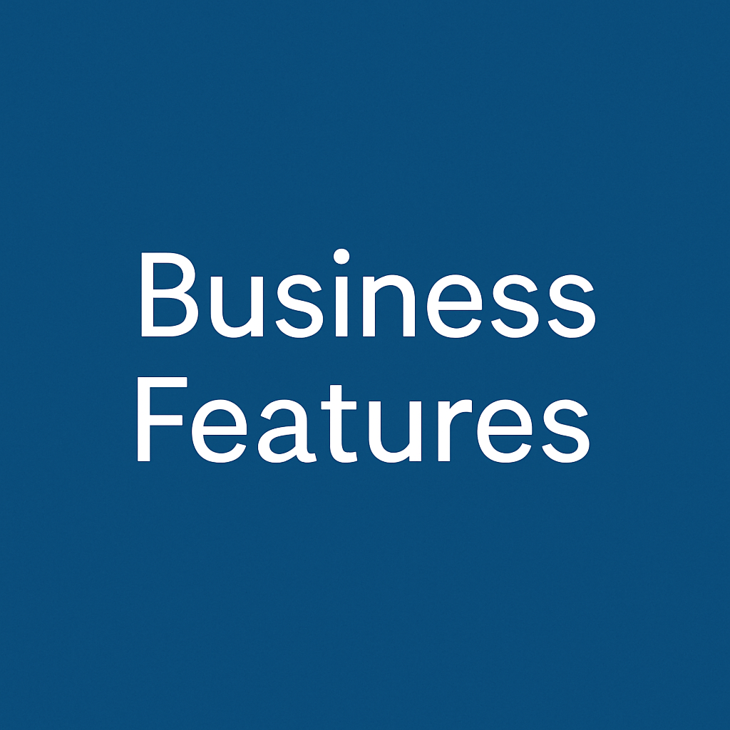 Business features showing the benefits of VoIP